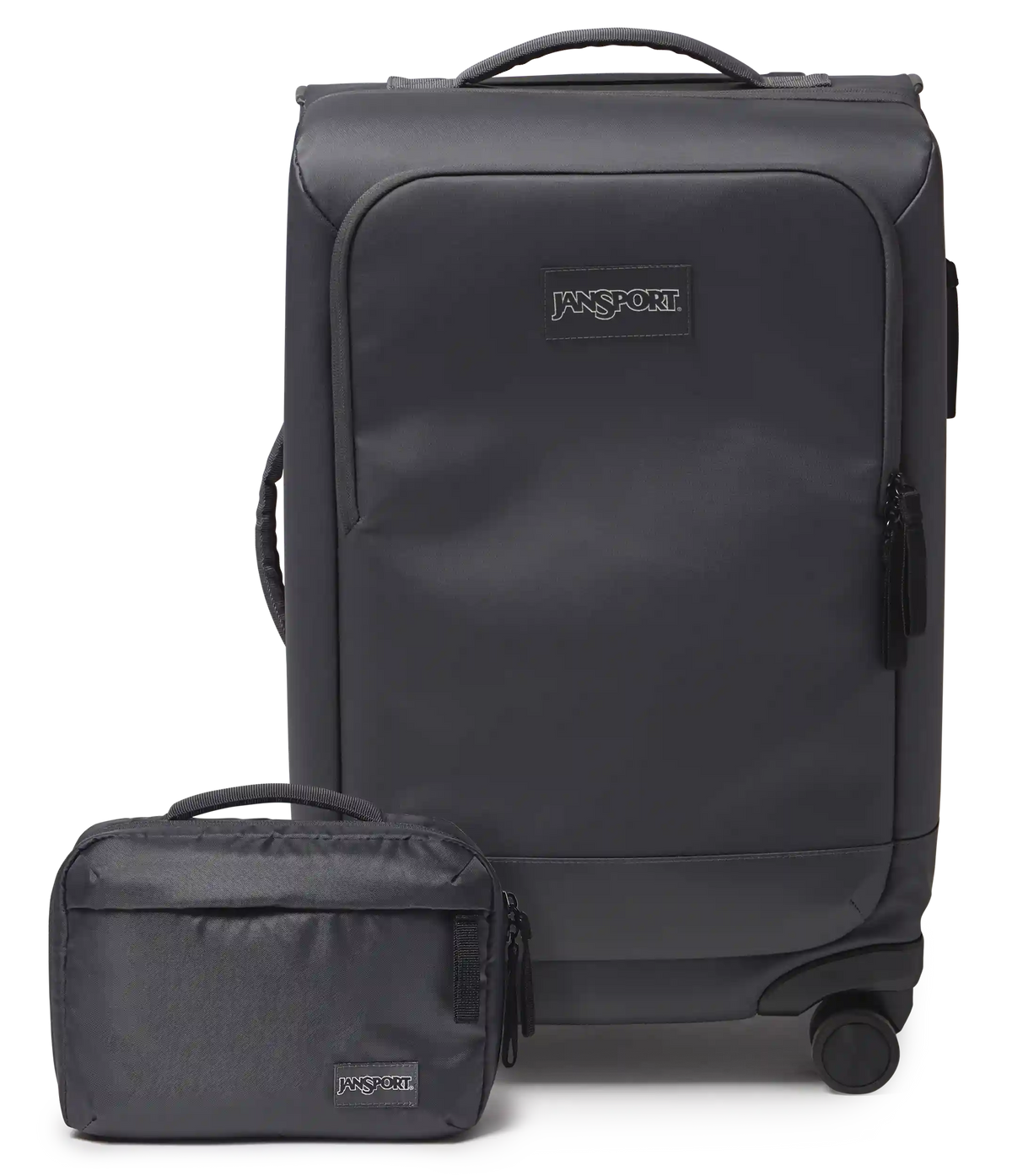 22" Carry On Luggage Tech Organizer Smokey Grit Set