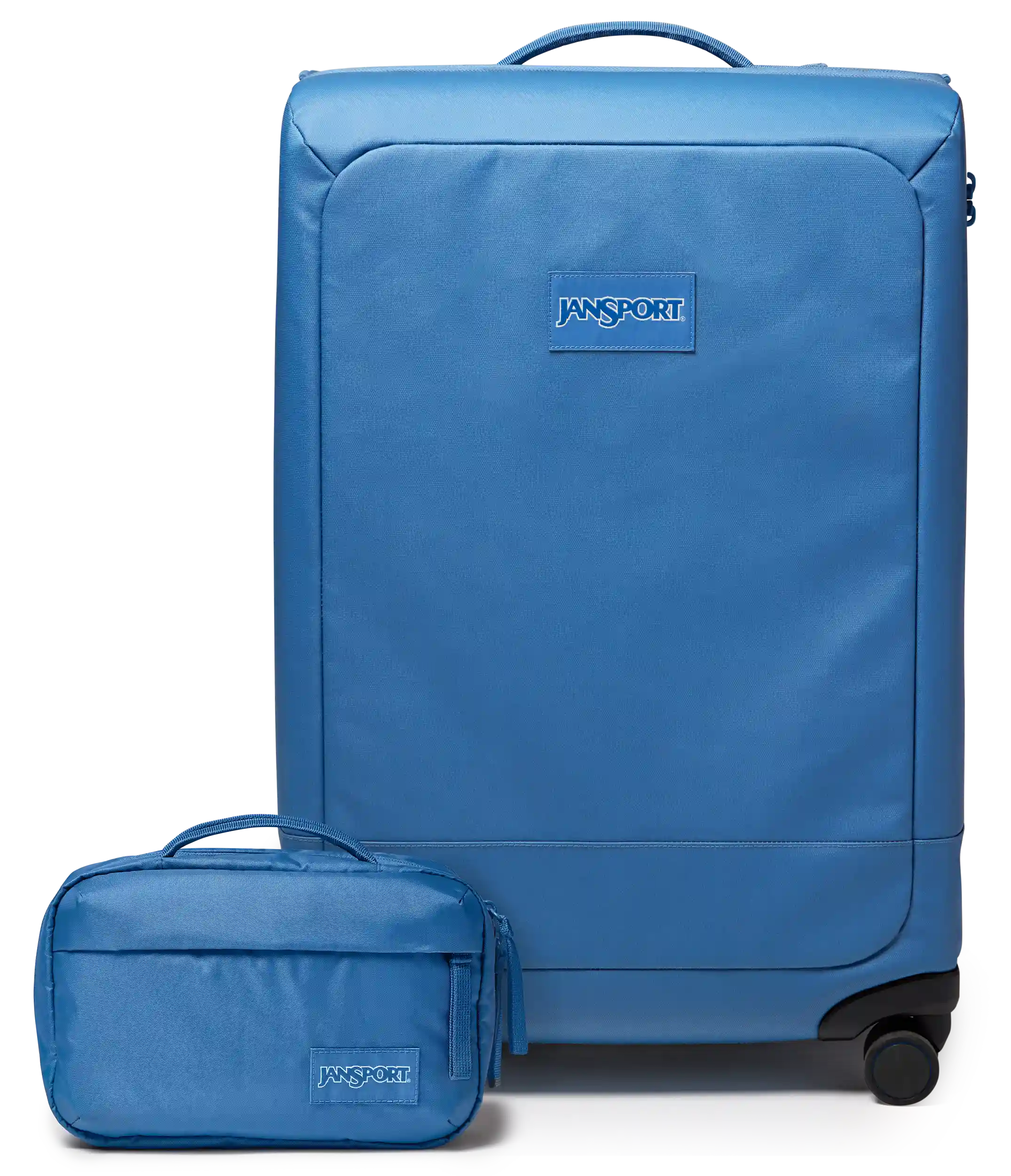 26" Checked Luggage Toiletry Bag Elemental Blue Set