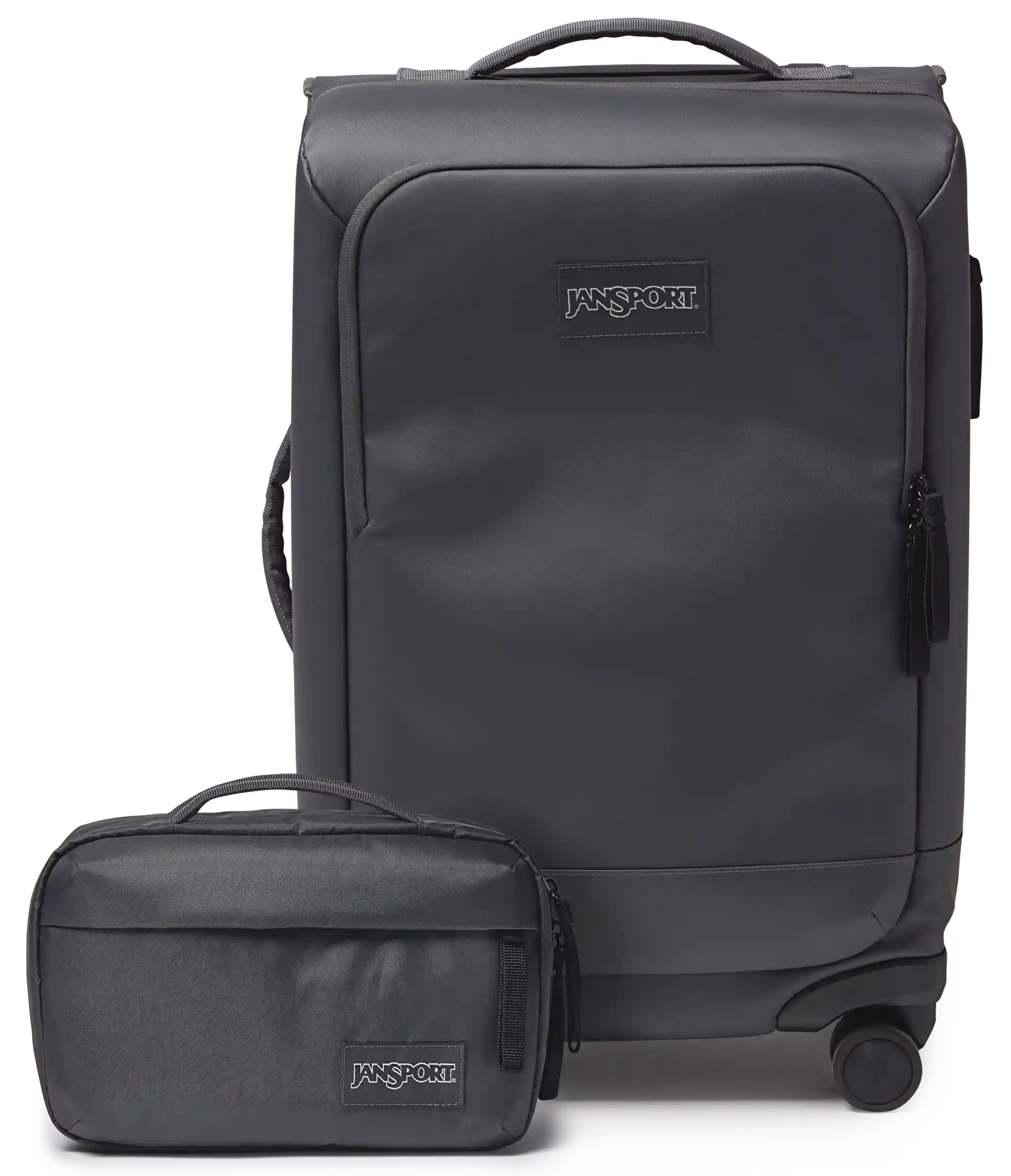 22" Carry On Luggage Toiletry Bag Smokey Grit Set