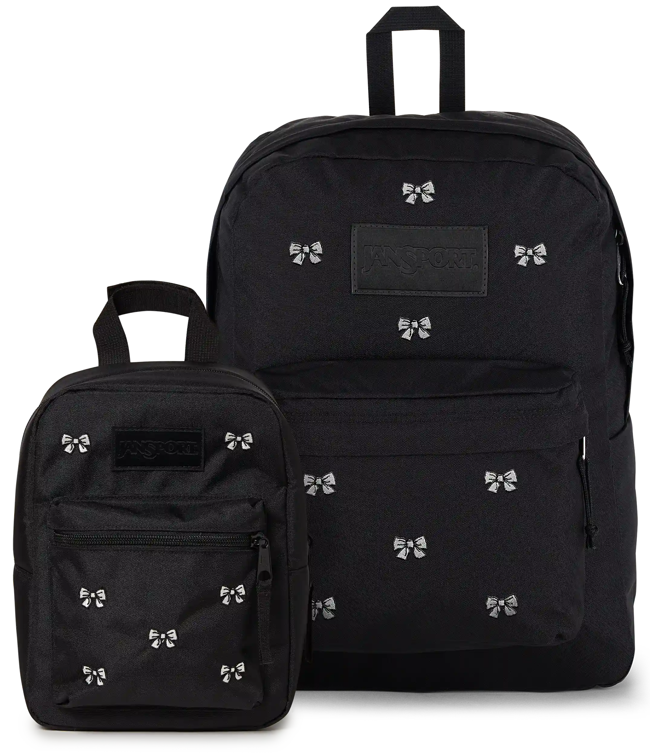SuperBreak® Plus Embroidered Bows Black Set