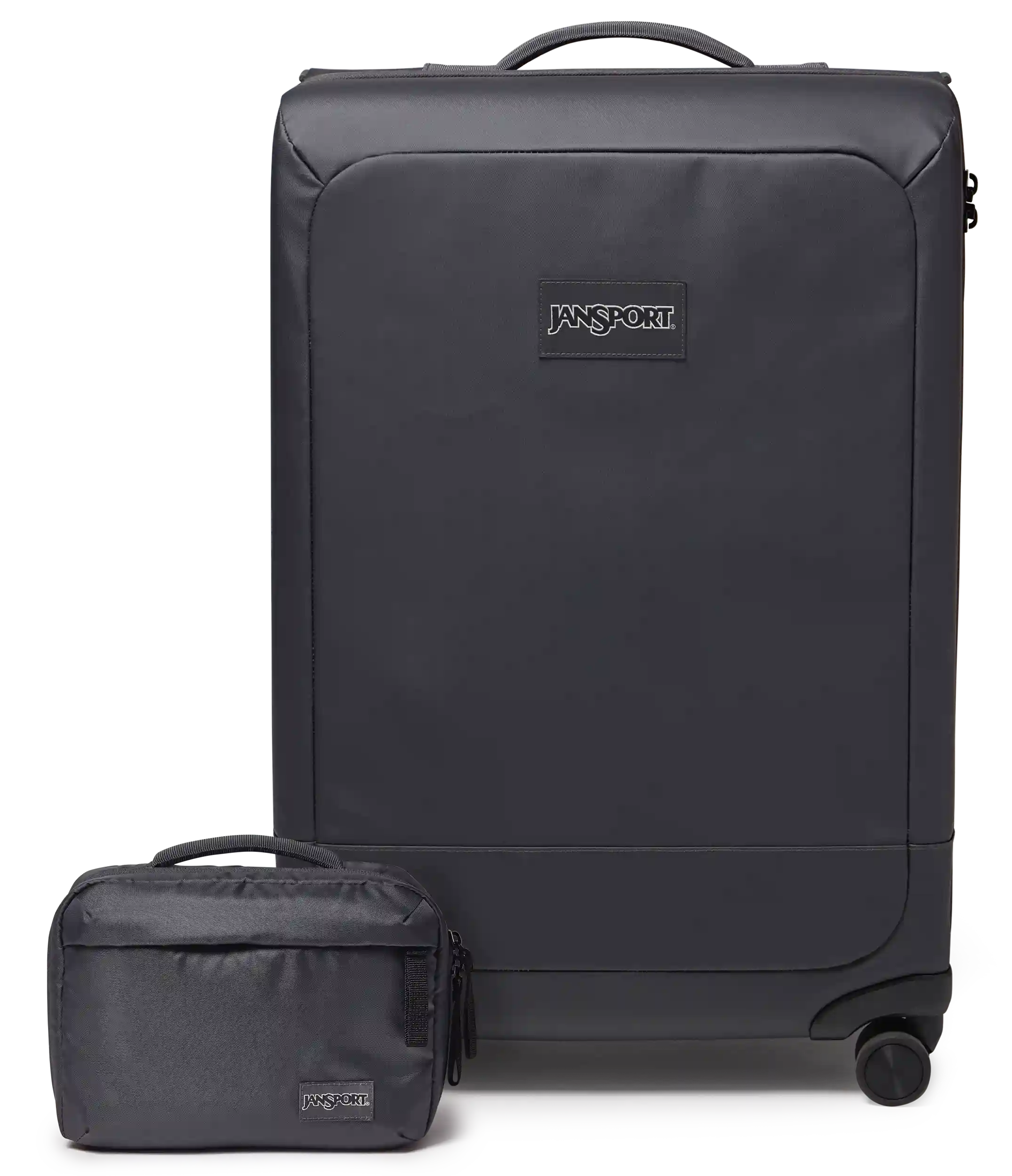 26" Checked Luggage Tech Organizer Smokey Grit Set