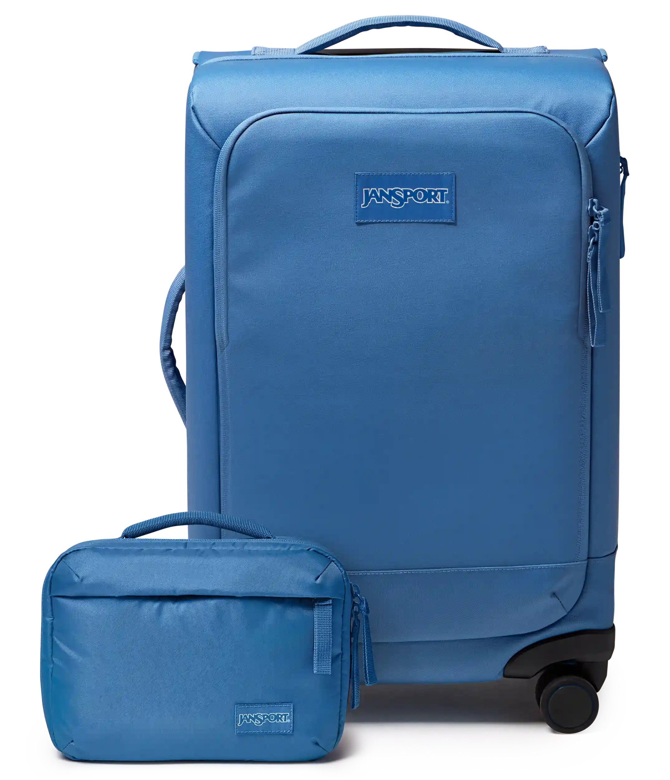 22" Carry On Luggage Tech Organizer Elemental Blue Set