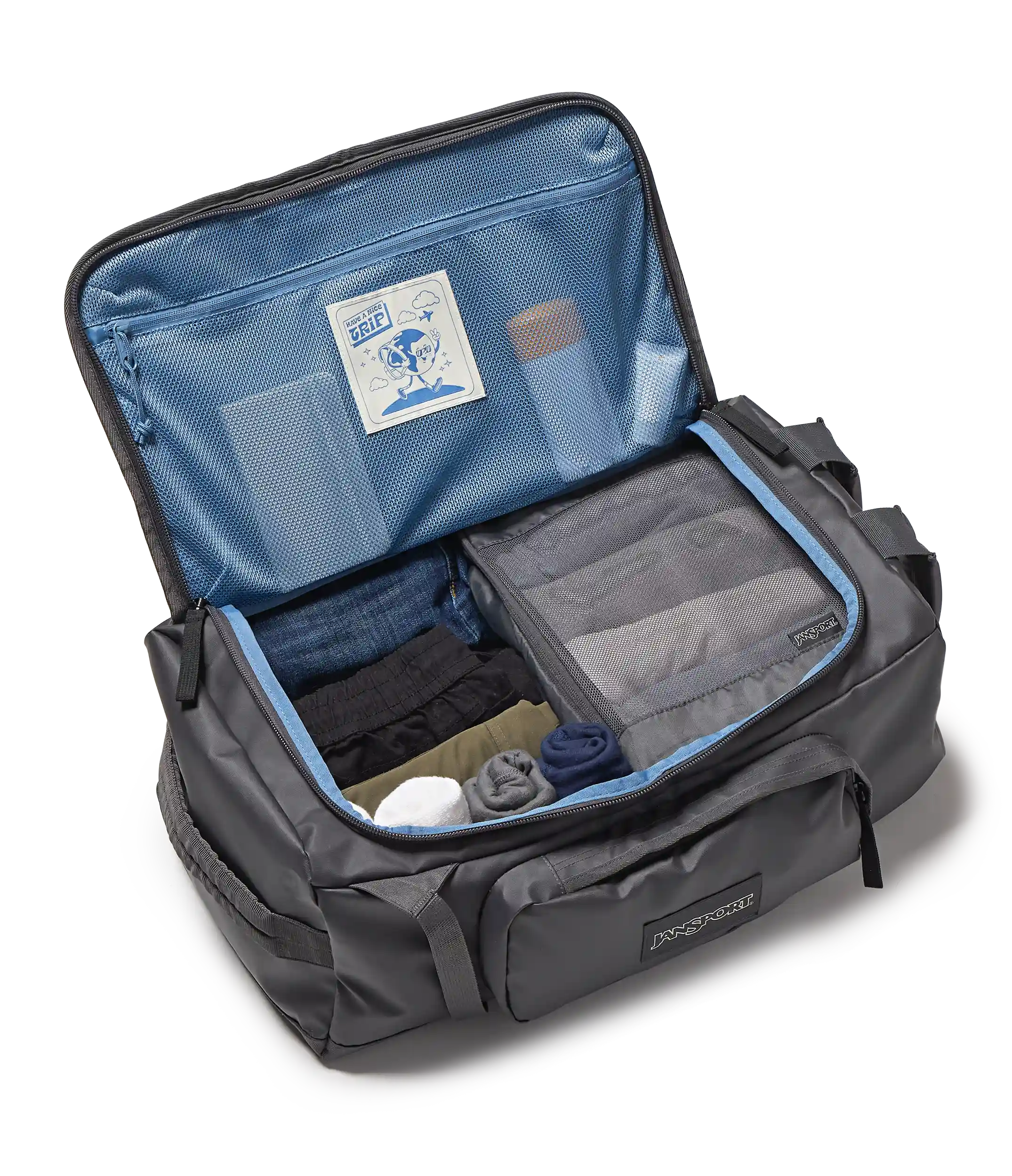 Convertible Duffel Toiletry Bag Smokey Grit Set